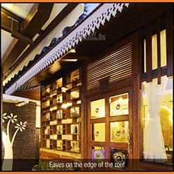 Eaves on the edge of the roof 2 copy